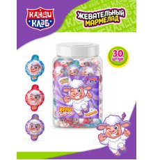 Мармелад Канди Клаб 10гр*30*(20бан) Краш Бараш с кислой начинкой Новинка !!