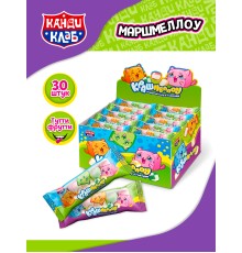 Зефир Канди Клаб 14гр*30*(12бл) Крашмеллоу вкус тутти-фрутти