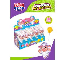 Карамель Канди Клаб 13гр*30*(12бл) Краш Бараш на палочке