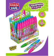 Сахарная пудра Канди Клаб 10гр*20шт*(12бл) Ручка-штучка Новинка!!!