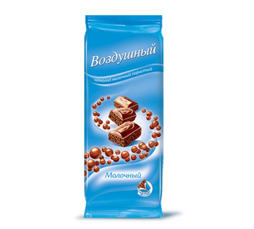 Воздушный 85гх20шт*(5бл) Молочный шоколад