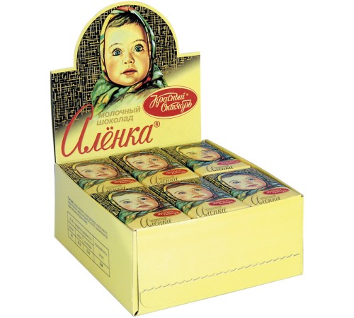 Алёнка  15гх42шт*(7бл) Молочный шоколад