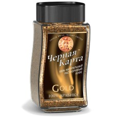 Черная карта Gold кофе 190 г*6 СТЕКЛО