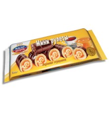 Мини-рулеты"Мастер Десерта" Вареная сгущенка 175г*15
