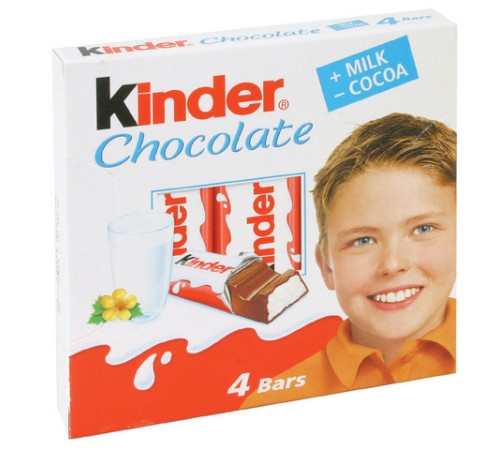 Киндер  шоколад Т4 -50гх20шт*(8бл)