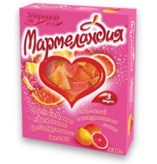 Мармеландия 330г*12 3 вкуса  мармелад  дольки