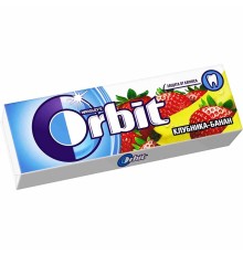 Орбит  жевательная резинка 13,6гх30шт*(20бл) Клубника-Банан