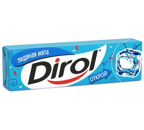 Дирол жевательная резинка 13,6гх30*(24бл) Ледяная Мята