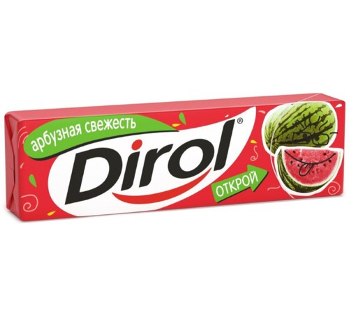 Дирол жевательная резинка 13,6гх30*(24бл) Арбузная свежесть