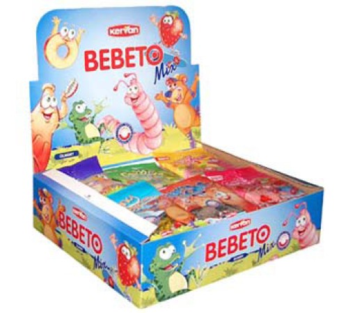 Жевательный мармелад  Бебетто Микс 18гх36шт*(12бл)