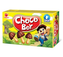 Чоко Бой печенье грибочки  45 г*30