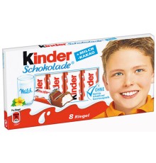 Киндер  шоколад Т8 -100гх10шт*(4бл)