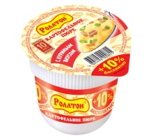 Пюре картоф."Роллтон" 40г*24 Курица