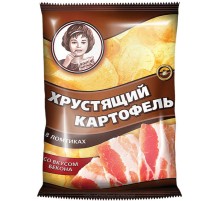 Хрустящий Картофель чипсы "Девочка" 70г*20 Бекон