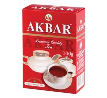 Акбар чай черный  100г*14 Red&White