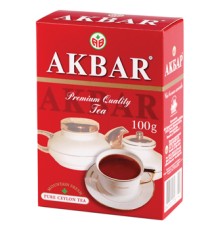 Акбар чай черный  100г*14 Red&White