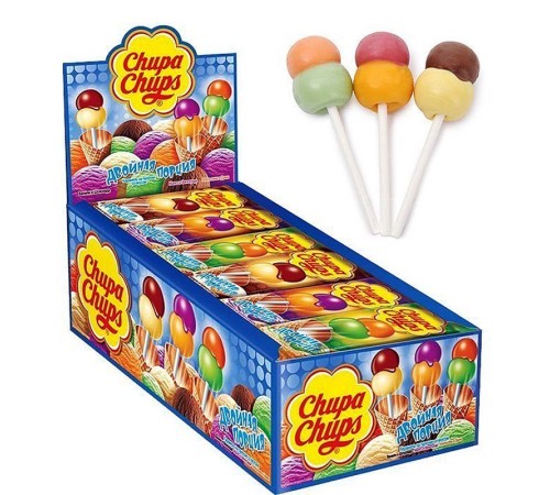 Чупа-Чупс 16.8гх24*(12бл) Двойная порция