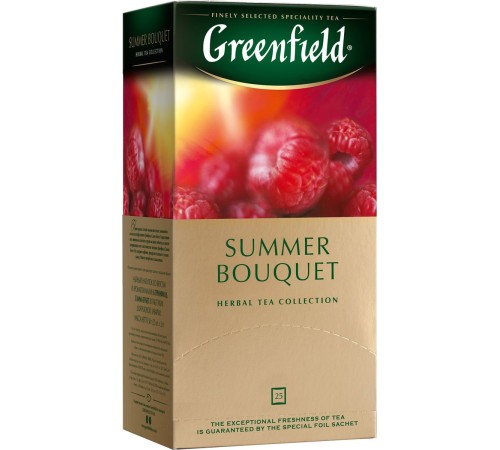 Гринфилд чай 25пак*2г*(10) Самма Букет /малина/шиповник