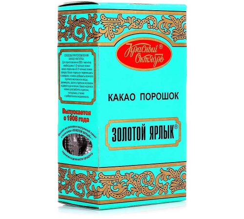 Золотой Ярлык какао порошок 100г*18