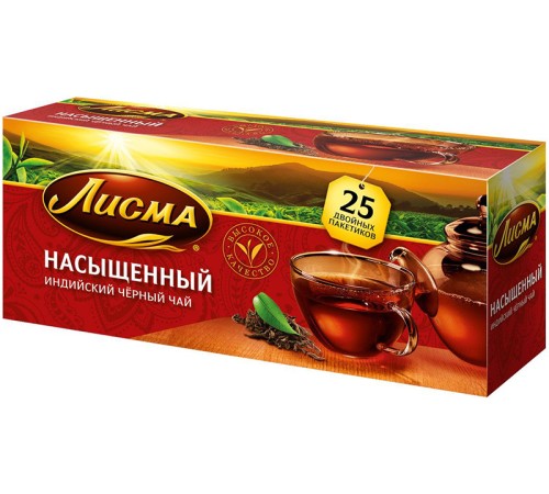 Лисма чай Насыщенный  25 пак*1,8 г*(18) Индия