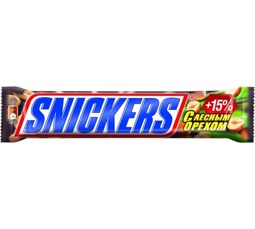 Сникерс Лесной Орех 81гх32шт*(5бл)
