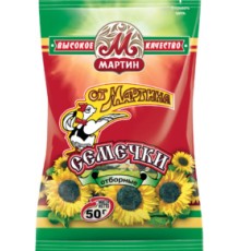 Семечки От Мартина Отборные  50г*50/Красная коробка/
