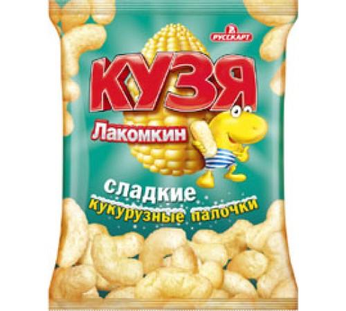 Кузя Лакомкин 140г*12 - палочки сладкие кукурузные