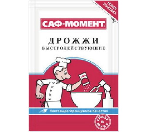 Дрожжи"Саф-Момент" 11г*60*(18бл)