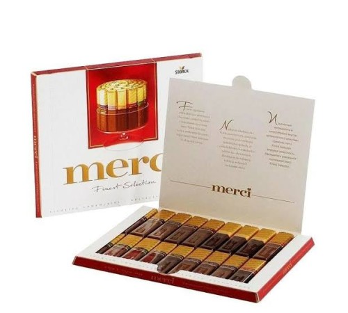 Мерси подарочный набор 250г*10 АССОРТИ