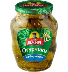 Огурцы Дядя Ваня  680 гр*8 По-Берлински