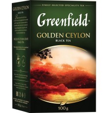 Гринфилд чай 100г*14 Голден Цейлон черный/цейлонский