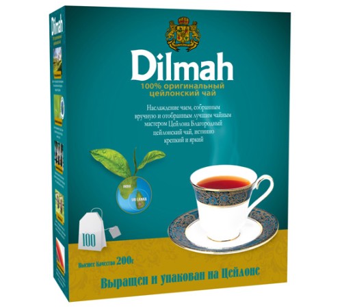 Дилма чай 100пак.*2г*(12)