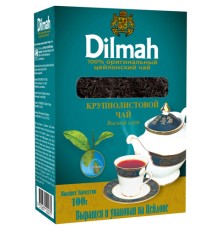 Дилма чай 100г*12 черный крупнолистовой Высший сорт