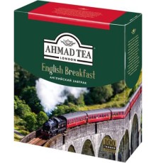 Ахмад 100 пак*(5) Английский завтрак /красная полоса/
