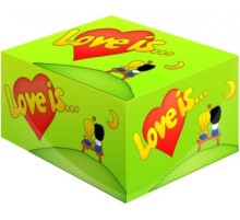 Лав из жевательная резинка 4,2гр.*100*(20бл) Яблоко/Лимон