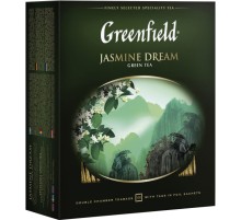 Гринфилд чай 100пак*2г*(9) Жасмин Дрим зеленый/жасмин