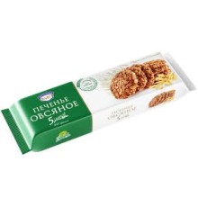Печенье Овсяное Пять злаков"Полёт" 250г*16