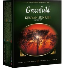 Гринфилд чай 100пак*1,5г*(9) Кения Санрайз черный/кенийский