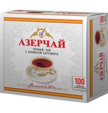 Азерчай  100 пак*2г*(6) Бергамот