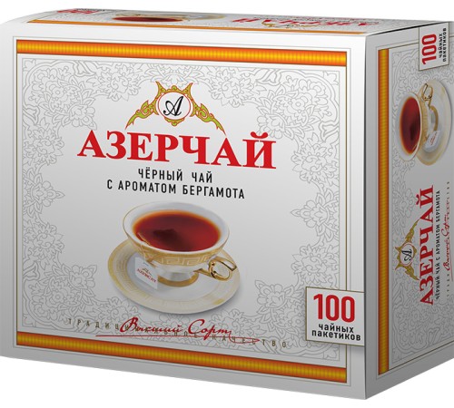 Азерчай  100 пак*2г*(6) Бергамот