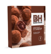 Пирожное"Птифур"Baker House 225г*10 Трюфель