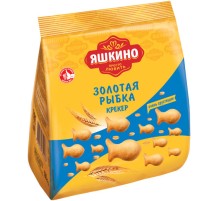 Крекер Яшкино Золотая рыбка 180г*16