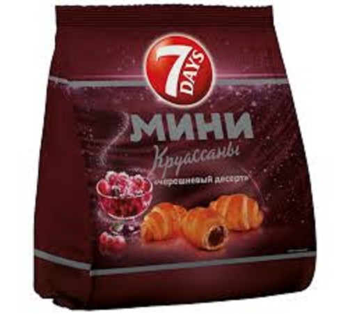 Мини-Круассаны 7-DAYS 265г*10 Черешневый десерт