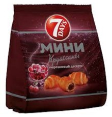 Мини-Круассаны 7-DAYS 265г*10 Черешневый десерт