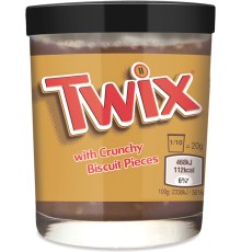 Шоколадная паста 200г*6 Твикс с кусочками печенья