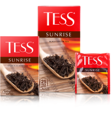 Тесс Чай  25пак.*1,8г*(10) Санрайз чёрный/цейлонский