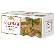 Азерчай  25 пак*2г*(12) Букет Черный байховый б/к