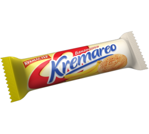Печенье Кухмастер KREMAREO 100г*18 Банановая начинка