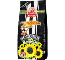 Семечки От Мартина Полосатые 150 г*32 Отборные с солью