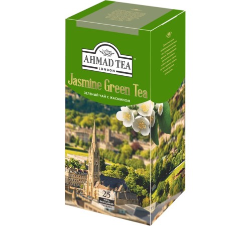 Ахмад 25 пак.*(12) Зеленый чай с жасмином